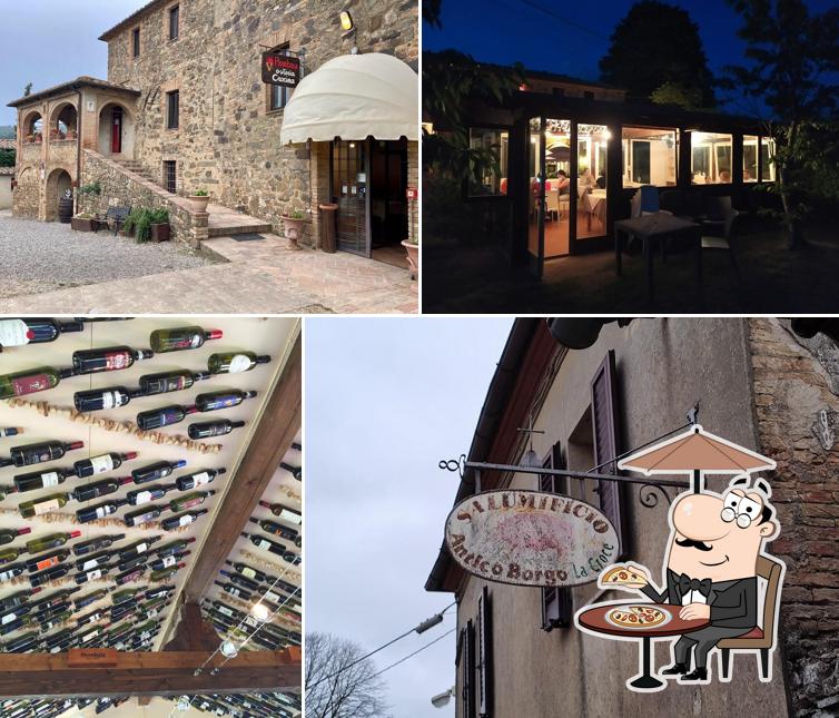 Gli esterni di Osteria La Crocina
