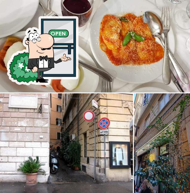 Da Gino al Parlamento si caratterizza per la esterno e cibo