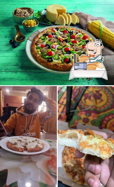 Garlic bread at Domino's Pizza