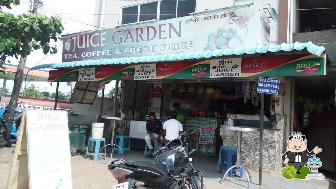 The exterior of Juice Garden