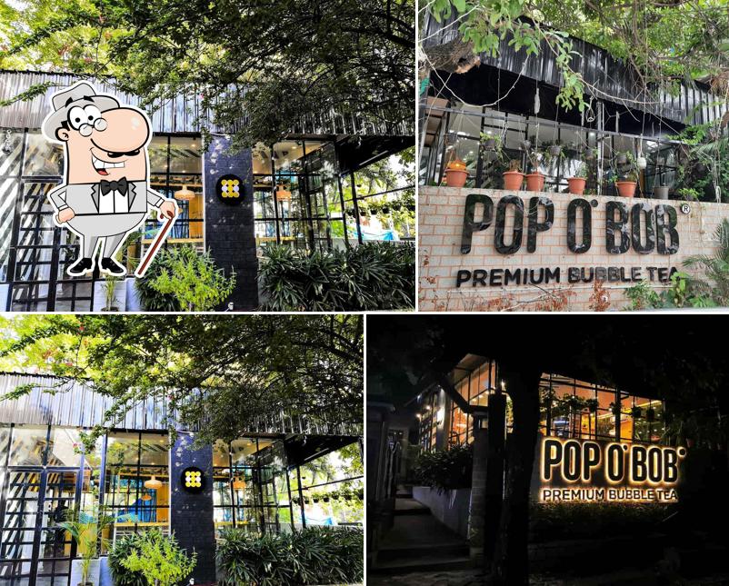Check out how POP O'BOB - Bubble Tea Café looks outside