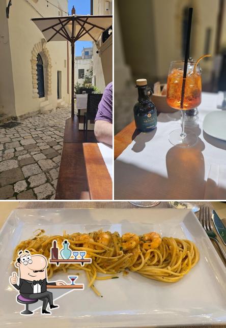 Dai un’occhiata alla immagine che presenta la interni e cibo di Patronale