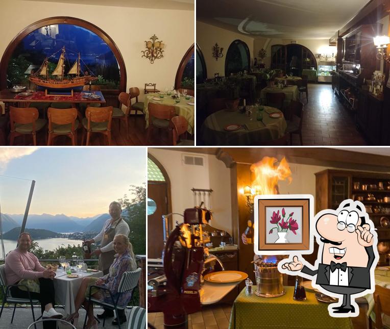 Gli interni di Al Veluu Ristorante Suites