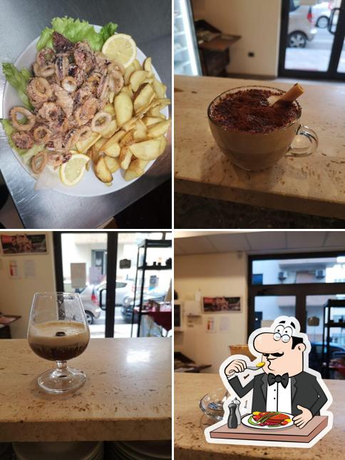 Dai un’occhiata alla immagine che presenta la cibo e bevanda di ROGER Bar