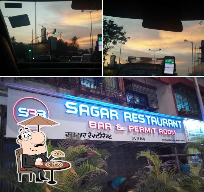 Check out how Sagar Restaurant And Bar looks outside