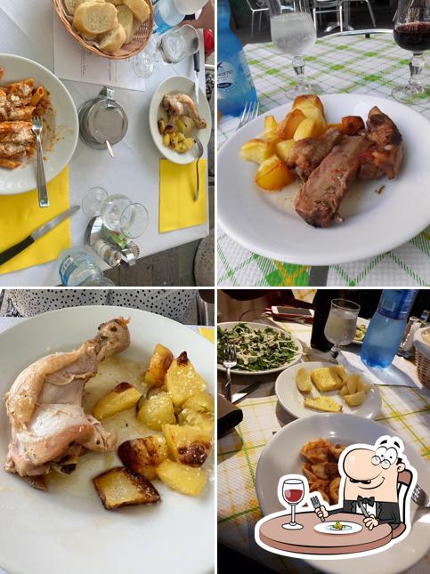 Platti al Trattoria La Cantinetta