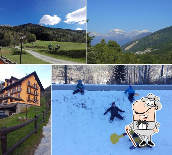 Gli esterni di Albergo Boschetto