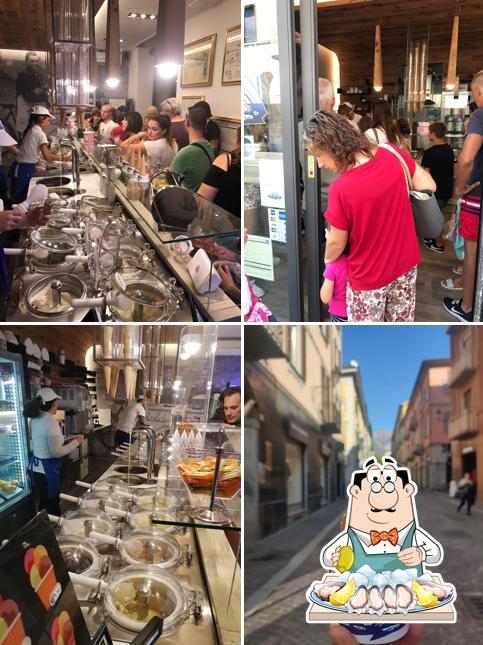 Ostriche al Gelateria Toldo