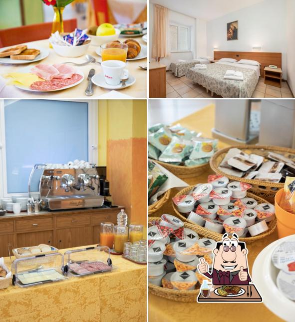 Prenditi i un pasto a base di carne a Hotel Pellegrino e Pace