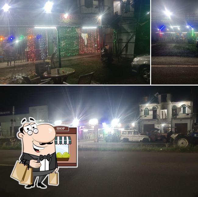 Check out how Maa Jagdamba Line Hotel looks outside