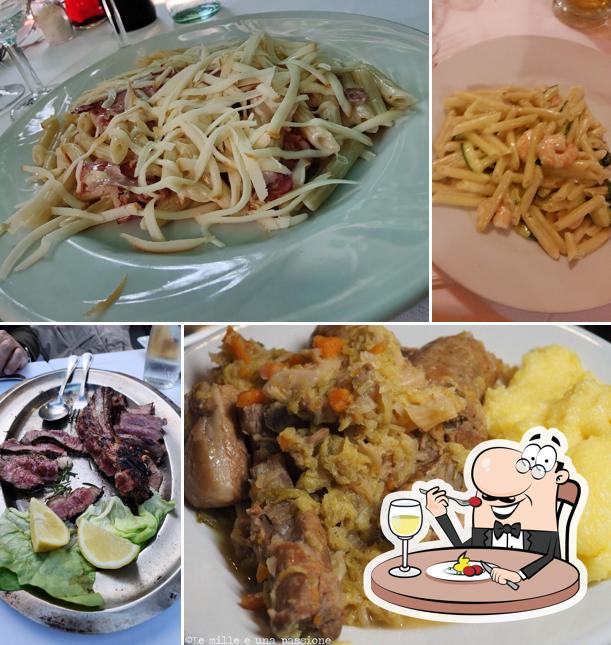 Platti al Ristorante la Villetta