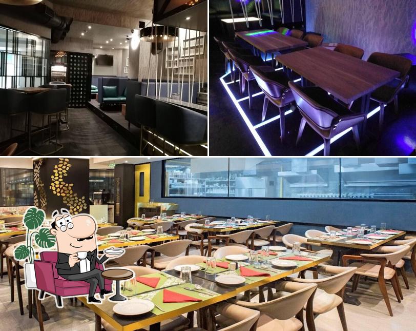 Check out how THE HILL GREEN FINE DINING PURE VEG looks inside