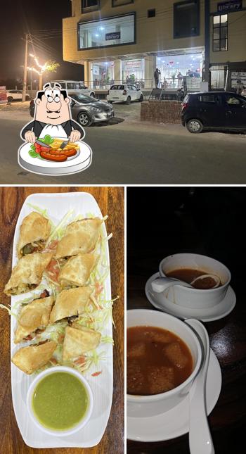 The photo of food and exterior at Shri Restaurant