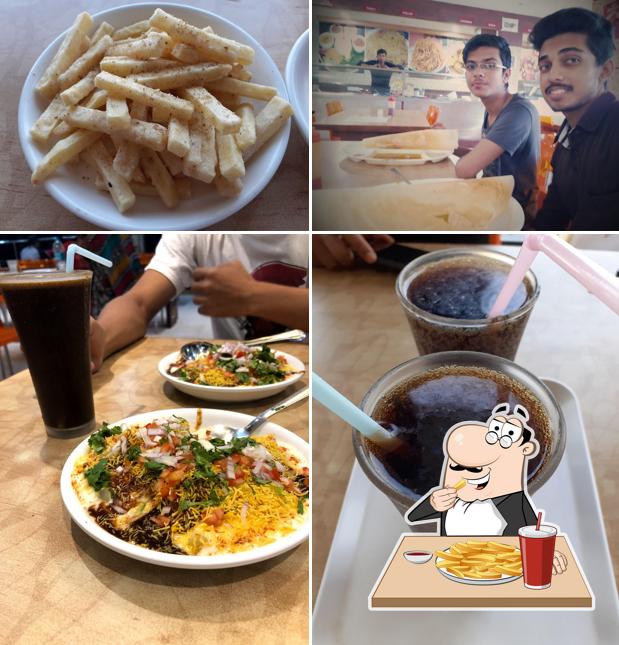 At TAJ (An Exclusive Veg Restaurant) you can taste chips