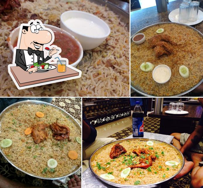 Food at Zaiqa Arabian Food Court