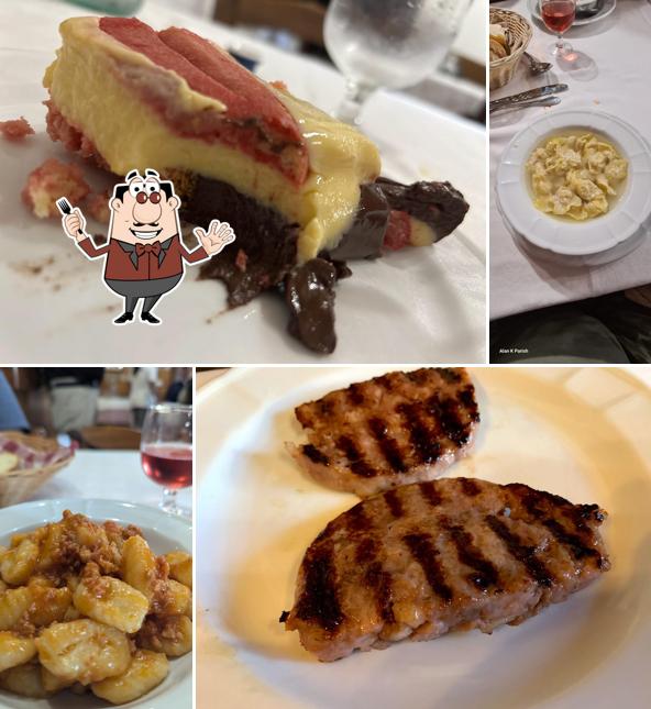 Cibo al Trattoria Secchia