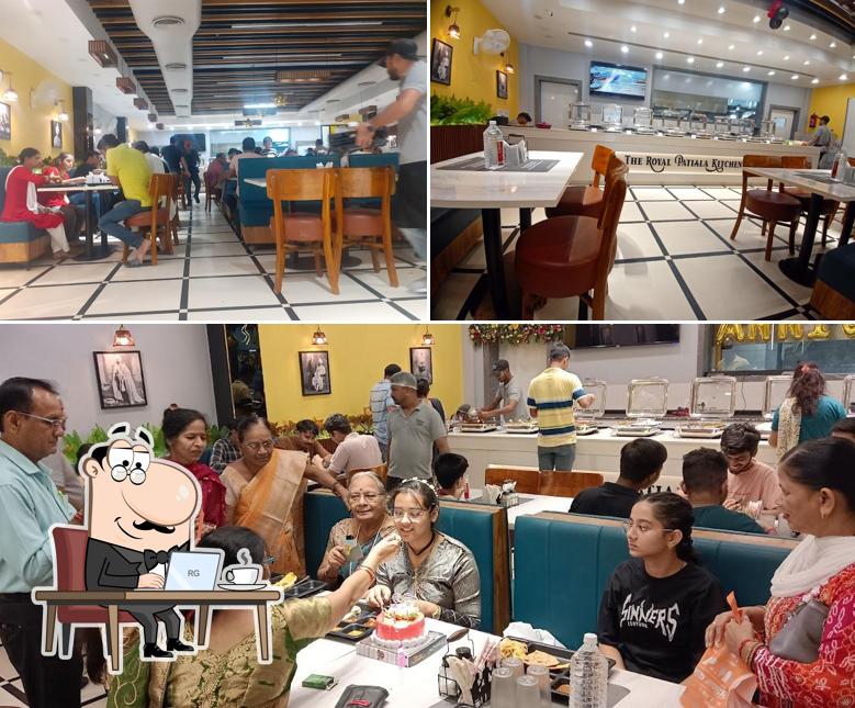 The interior of Ajanta's The Royal Patiala Kitchen