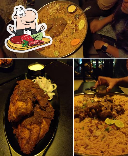 Pick meat dishes at Gismat Jail Mandi Restaurant