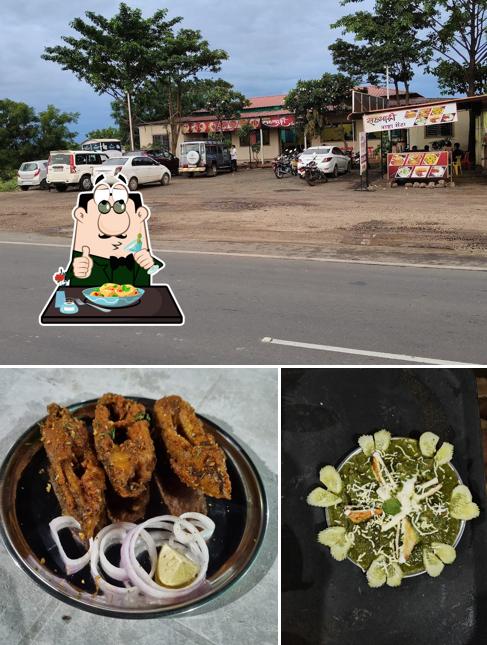 The restaurant's food and exterior
