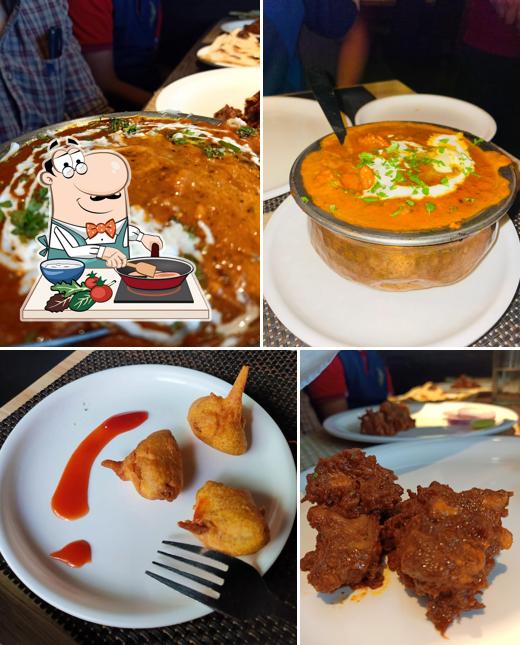 Chicken curry at Hotel Maharaja Executive Restaurant & Lodge