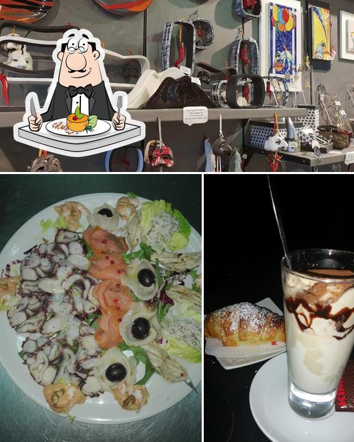Tra le diverse cose da J & B Di Fienga Giuseppe si possono trovare la cibo e interni