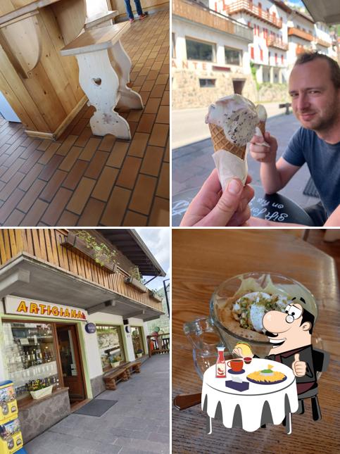 Piatto di formaggi al Pasticceria Gelateria Artigiana