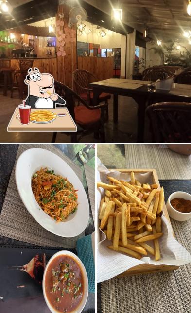 French fries at Aditi's kitchen & Bar
