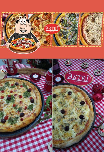 Peça pizza no Astri Pizzas