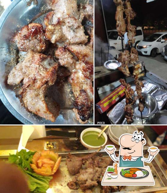 Food at Bittu Meat Wala