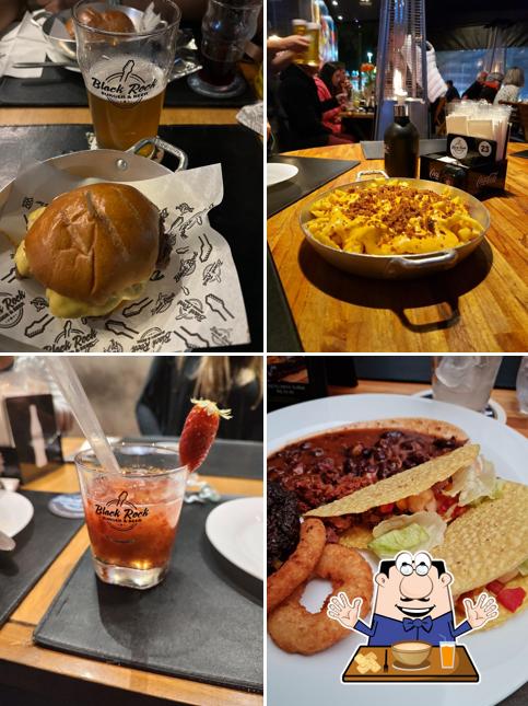 Comida em BlackRock Burger & Beer