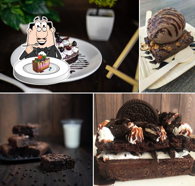Chocolate cake at Brownie Heaven Anna Nagar