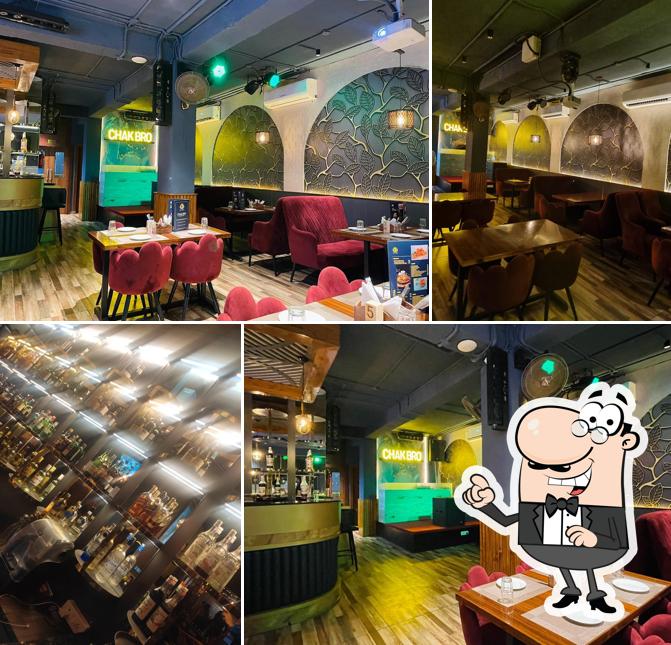 The interior of Chak Bro