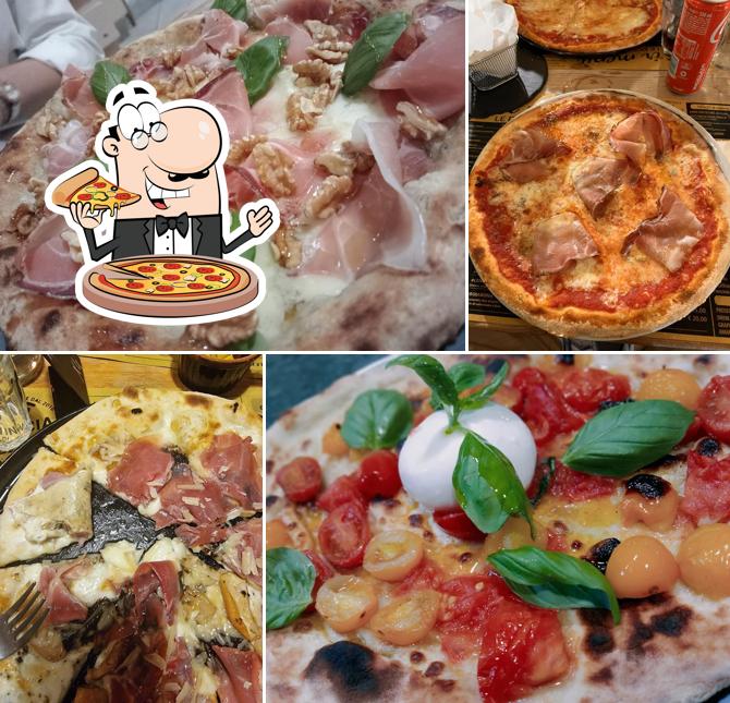 Scegli tra le svariate varianti di pizza