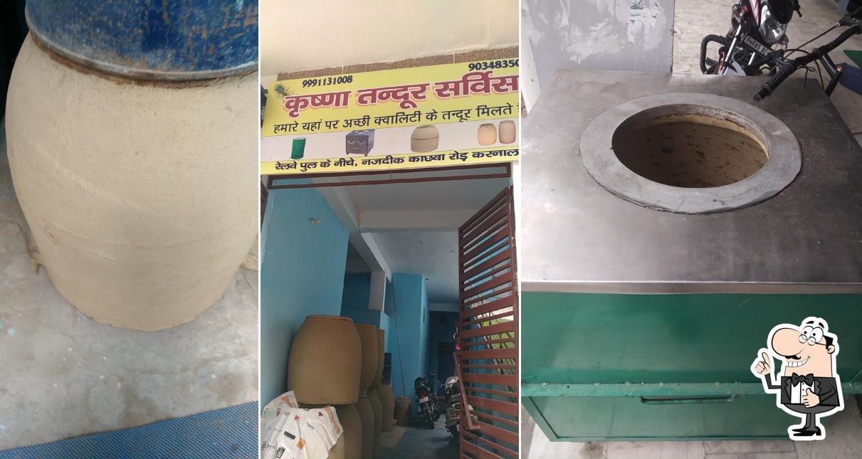 Look at this image of Krishna tandoor service