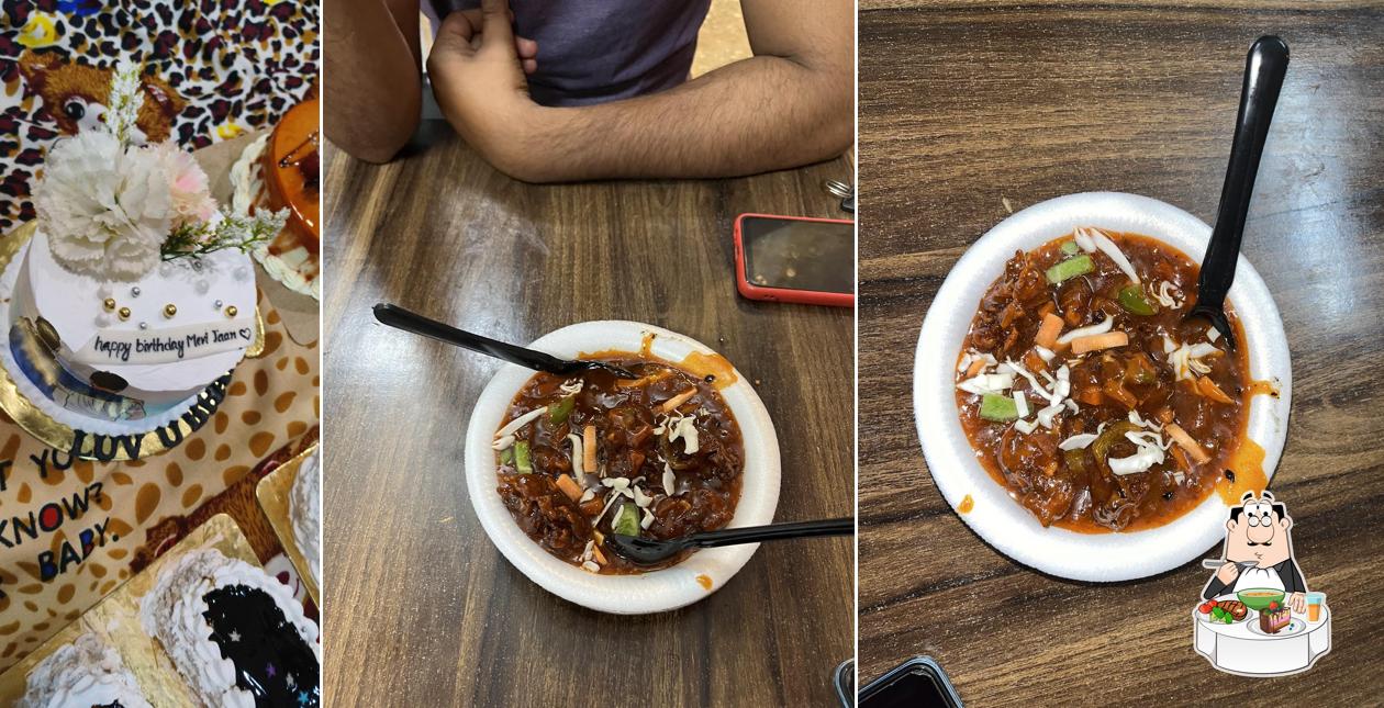 Hot and sour soup at Pandit Ji Bakery & Cafe
