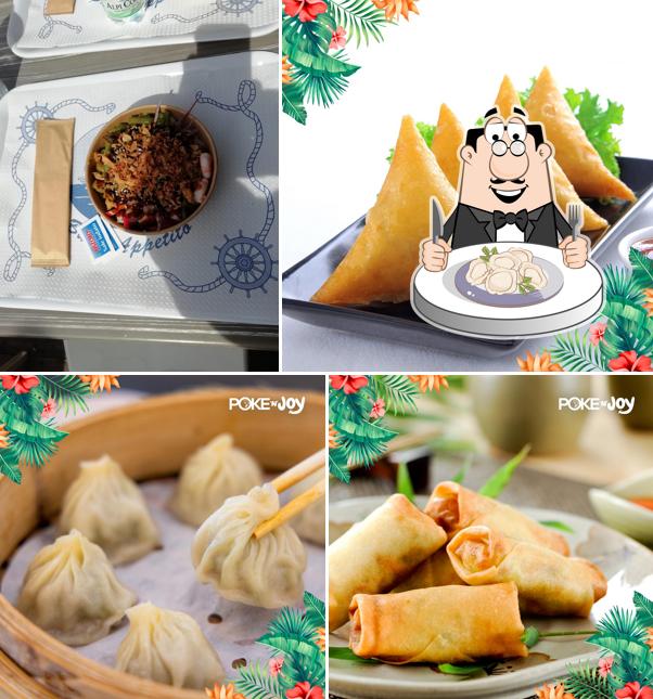 Ravioli cinesi al Poke'n'Joy Sanremo