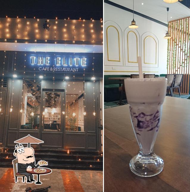 The exterior of The Elite Cafe