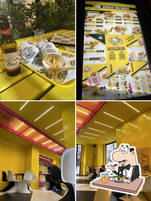 Guarda la foto che mostra la cibo e interni di Smash Tag Prati