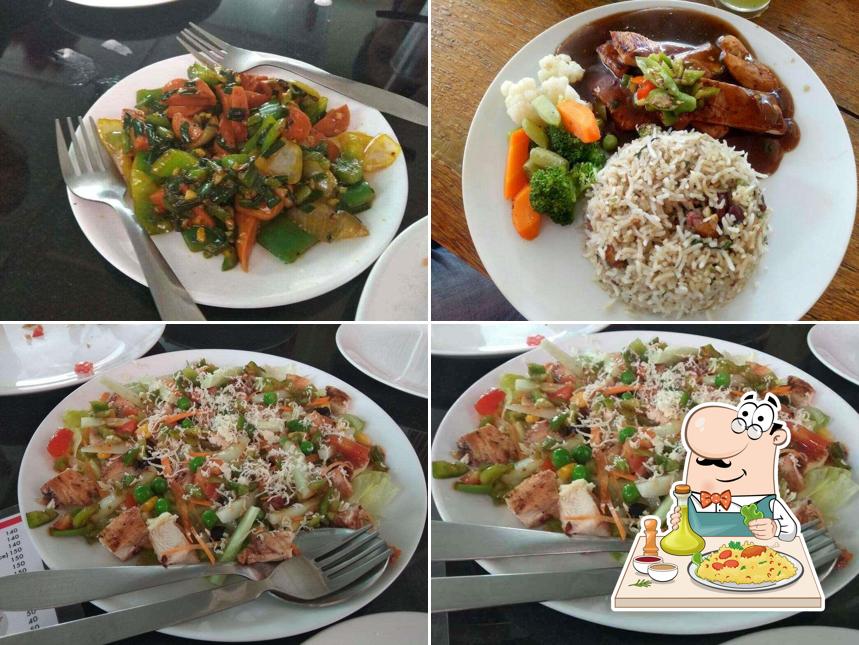 Meals at Basil Cafe