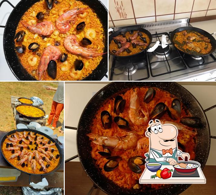 Paella al Malvarrosa