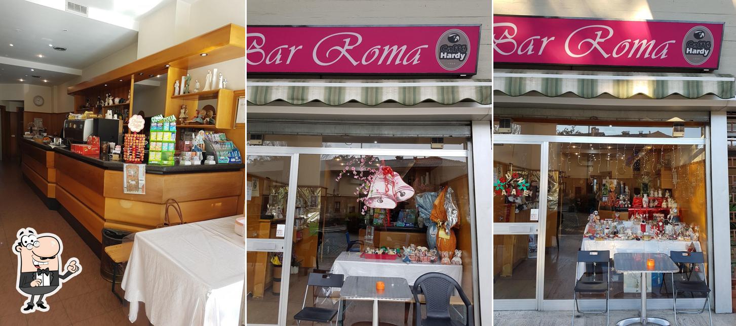 Gli interni di Bar Roma