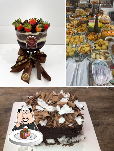 Bolo de chocolate em Gran Dolce
