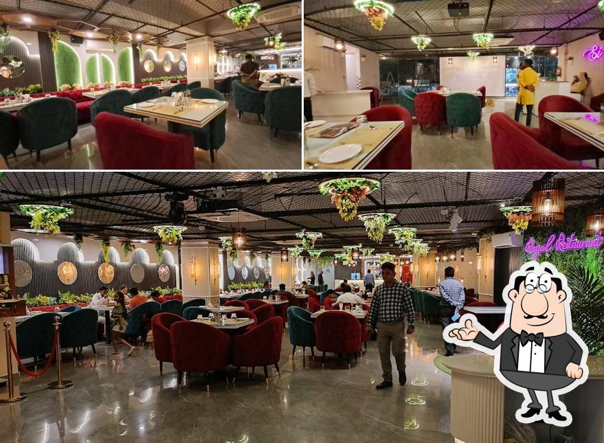 The interior of El Royal Restaurant