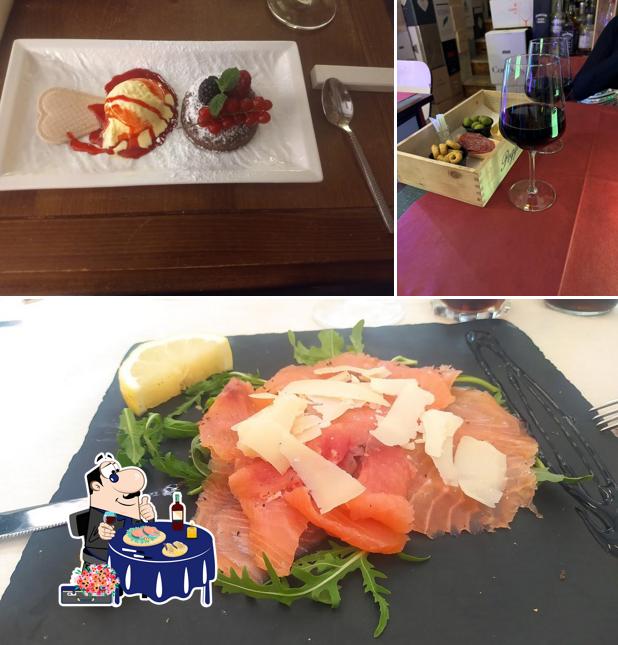 Sashimi al Enoteca Domus Vini