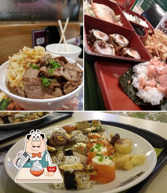 Gendai - Restaurante Japonês serve uma escolha de pratos doces