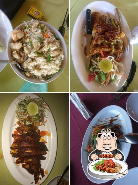 Meals at Palms n Sands Beach Restobar Candolim
