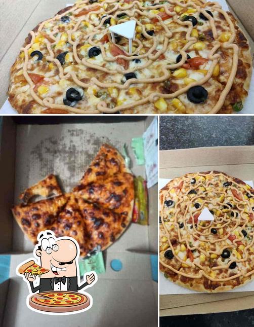 Try out pizza at Pizza Bite