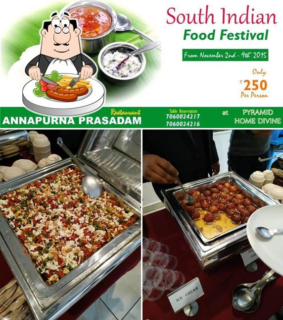 Food at Annapurna Prasadam Restaurant