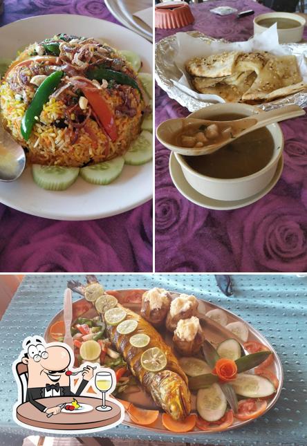 Food at Antonio’s Beach Shack
