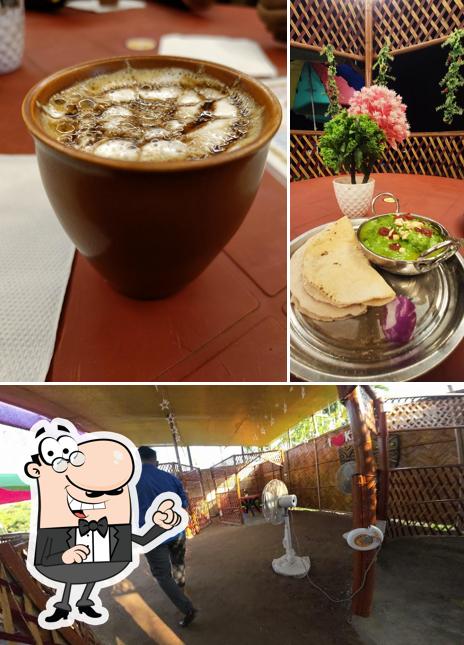 Take a look at the image displaying exterior and beverage at Bappi Da Dhaba